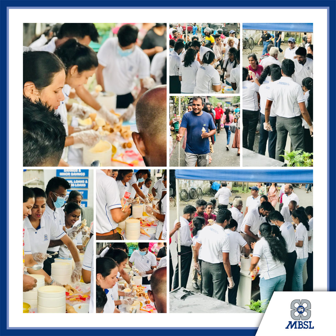 MBSL Galle Branch Celebrates Wesak with a Delightful Ice Cream Dansala