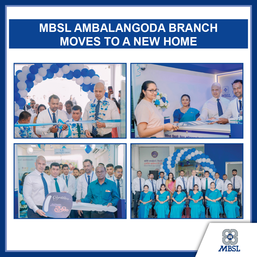 MBSL AMBALANGODA BRANCH RE-OPENS WITH NEW LOOK