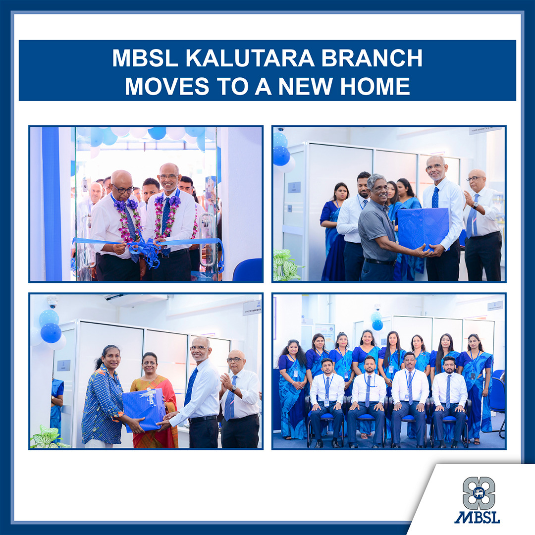 MBSL KALUTARA BRANCH RE-OPENS WITH NEW LOOK
